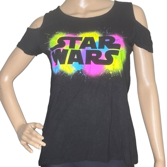 Disney Parks Star Wars cold shoulder top, XS - Picture 1 of 6